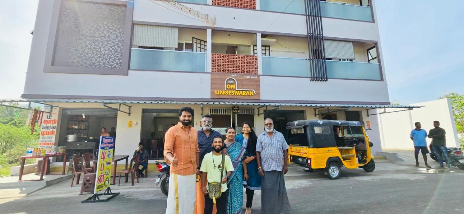 Om Lingeswaran Home Stay Tiruvannāmalai المظهر الخارجي الصورة